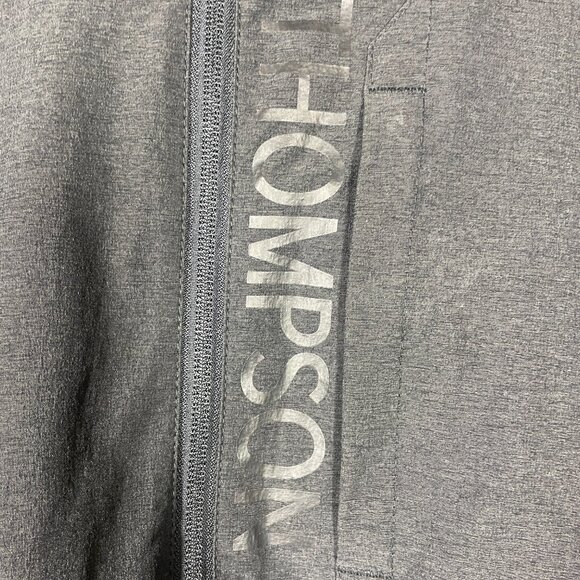 Anta Sports Apparel Black Golf Jacket Women's XL Name Thompson on Front! - Picture 2 of 6